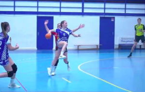 Reportage - Nationale 2 - Poule 2 - J9 - Maëlle Hellebois-Cadereau (CA Bèglais HB) a donné le ton