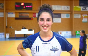 Reportage - Nationale 2 - Poule 1 - J10 - Laura Collado (Lège Cap-Ferret HB) : "On a jamais été aussi collectives"