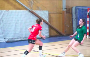 Reportage - Prénationale - Poule B - J11 - Le quart d'heure de feu de Rebecca d'Andréa (Carbon Blanc Handball)