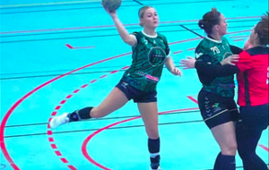 Reportage - Excellence régionale - Poule B - J11 - Kim Cobbaut (ES Blanquefort HB) renfort précieux