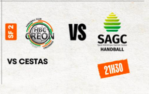 L'affiche - Promotion Excellence - J2 - Créon face au leader