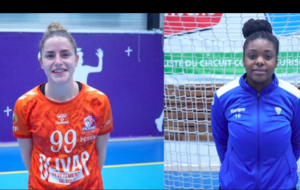 Reportage - D2 - J10 - Cidgie Leroux  (Stade Pessacais UC HB) : "Je me suis dit applique toi !" ; Keran Bekrou Brega (CA Bèglais HB) : "On n'a pas su gérer le stress"