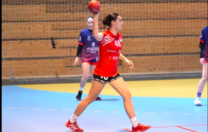 Reportage - Nationale 3 Territoriale - Poule A - J14 - Amicie Delmas (Saint Loubès HB) buteuse et relançeuse