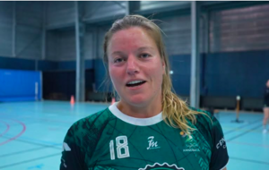 Reportage - Nationale 2 - Poule 1 - J13 - Linda Frébault Conte (ES Blanquefort HB) : "Indispensable pour nous"