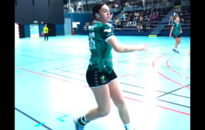 Reportage - Nationale 2 - Poule 1 - J13 - Lisa Joseph (ES Blanquefort HB) la dynamiteuse