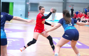 Coupe de France départementale - 8èmes - Lisa Brouchican (Stade Langonnais HB) s'est arrachée