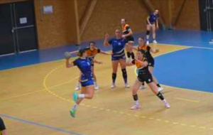 Highlights - Nationale 2 - Poule 1 - J14 - Charlotte Ronteix (Lège Cap-Ferret HB) la stabilisatrice