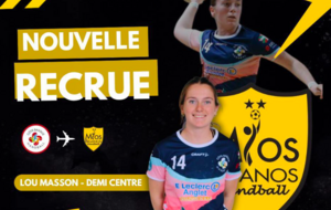 Nationale 1 - Transferts - Lou Masson arrive à Mios-Biganos