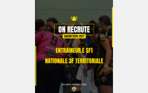 Nationale 3 Territoriale - Villenave recherche son futur entraineur