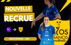 Nationale 1 - Transferts - Retour à Mios Biganos pour Emilie Despiau