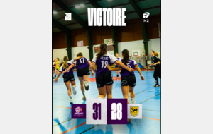 Nationale 2 - Poule 1 - J21 - Succès des Violettes pour la der à la maison
