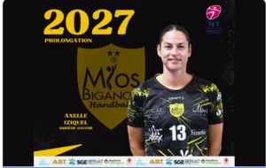 Nationale 1 - Prolongations - Axelle Iziquel prolonge à Mios