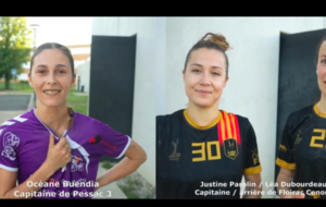 Reportage - Excellence régionale - Poule B - J22 - Océane Bundia (Stade Pessacais UC HB) : "On avait la hargne" ; Léa Dubourdeaux (CM Floirac Cenon HB) : "On a un peu lâché"