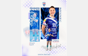 Division 2 - Prolongation - Emma Boulesque reste bèglaise