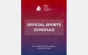 Championnat du monde universitaire à Pessac - Le programme