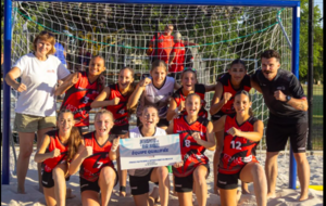Beach Handball - Les Girondines en finale des Intercomités