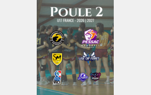 U17 France - Les adversaires de Pessac et Lège/Saint-Médard/Lacanau