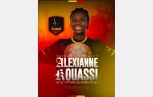 Nationale 1 - Alexiane Kouassi intègre l'équipe première du CM Floirac Cenon HB
