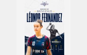 Nationale 2 - Transfert - Léonor Fernandez de Mérignac (U17 France) à Lège Cap-Ferret