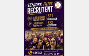Excellence départementale - Canéjan recrute