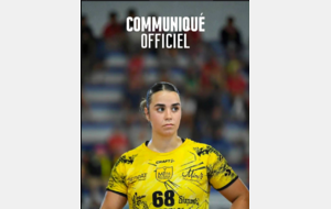 Nationale 1 - Emilie Despiau (US Mios Biganos HB) indisponible pour une durée indéterminée