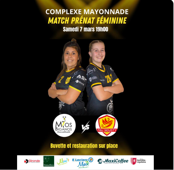 US Mios Biganos HB / Pau Nousty Sports HB