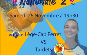 N2 - P1 - J7 - Lège Cap-Ferret Handball / Zibero Sports Tardets HB