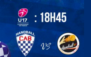 U17 - Phase 1 - J10 - CA  Bèglais Handball / Rochechouart St Junien Handball 87 