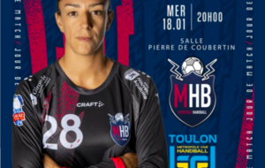 LFH - J12 - Mérignac Handball / Toulon Métropole Var Handball 