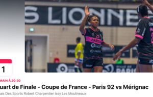 Coupe de France nationale - 1/4 - Paris 92 / Mérignac HB 