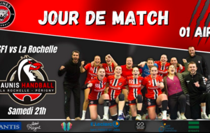 N3T - Play-Down - poule 1 - J8 - Eysines HC / Aunis HB-La Rochelle- Périgny  