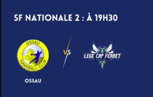 N2 - P1 - J20 - Ossau HC / Lège Cap-Ferret Handball  