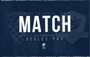 N2 - P1 - J21 - CA Bèglais Handball / Pau Nousty Sports Handball 