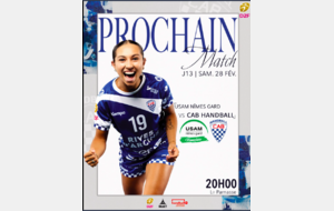 USAM Nimes Gard HB / CA Bèglais HB