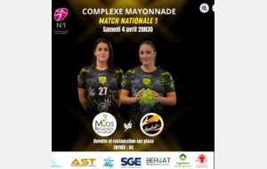 US Mios Biganos HB / St Junien Rochechouart Handball 87