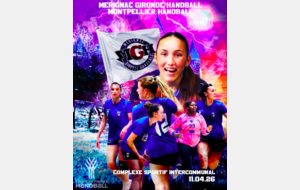 Mérignac GH / HB Féminin Montpellier Méditerranéen