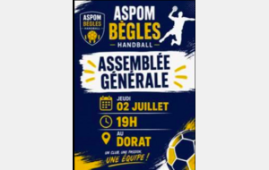 Assemblée générale ASPOM Bègles