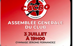 Assemblée générale Carbon Blanc HB