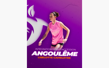 Liselotte Cameleyre (Stade Pessacais UC HB) au pôle d'Angoulême 