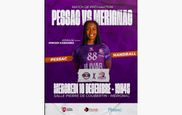 Deux matchs amicaux de préparation pour Pessac