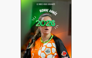 Le HBC Créon vous souhaite une bonne année