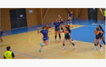 Highlights - Nationale 2 - Poule 1 - J14 - Charlotte Ronteix (Lège Cap-Ferret HB) la stabilisatrice