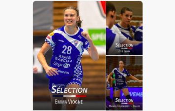 Sélections - Trois bèglaises en stage