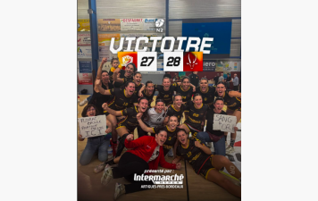 Nationale 2 - Poule 1 - J20 - Floirac-Cenon retrouve la première place