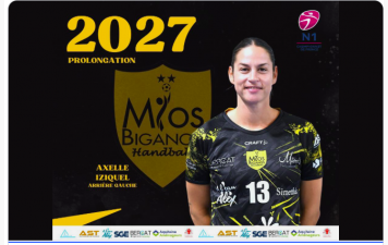 Nationale 1 - Prolongations - Axelle Iziquel prolonge à Mios