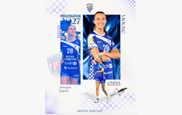 Division 2 - Prolongation - Emma Viogne reste bèglaise