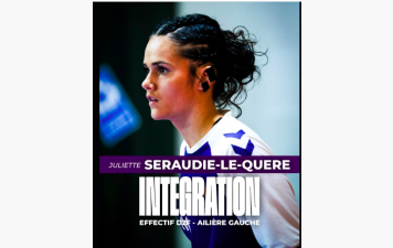 Highlights - Division 2 - Juliette Seraudie-Le-Queré intègre l'équipe première du SPUC