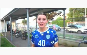 Reportage - D2 - J2 - Emma Seddiki (CA Bèglais) : "On a vraiment subi cette 1ère mi-temps"