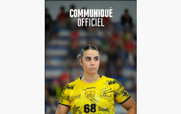 Nationale 1 - Emilie Despiau (US Mios Biganos HB) indisponible pour une durée indéterminée