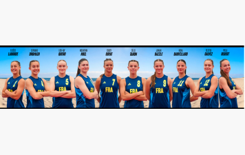 Beach Handball - U17 France - Les Girondines en force